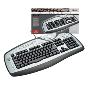 Trust Multimedia Scroll Keyboard KB-2200 UK 15041