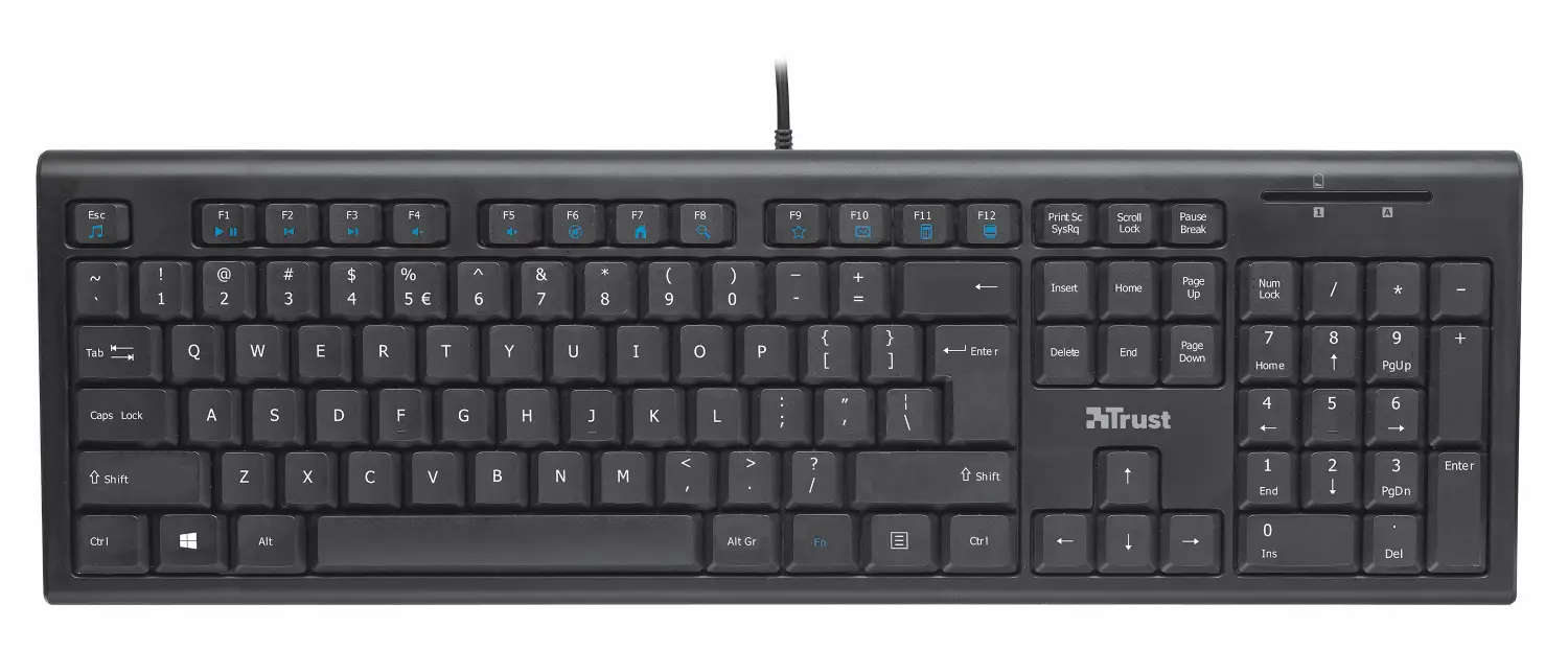Trust Nola Multimedia Keyboard HU 20454
