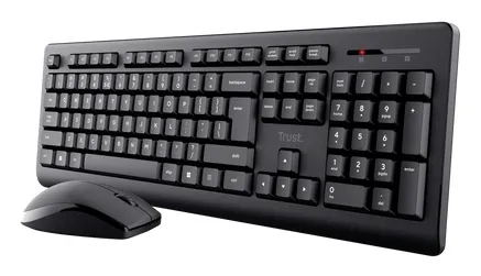 Trust Primo klavye Fare dahil Ev / Ofis RF kablosuz QWERTY İskandinav Siyah