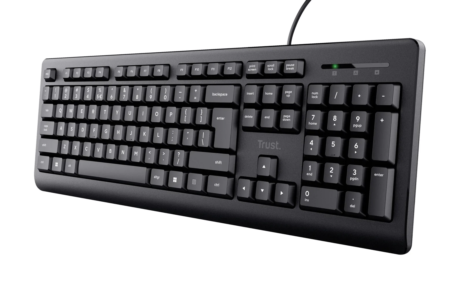 Trust Primo klavye Ofis USB QWERTY Estonca Siyah