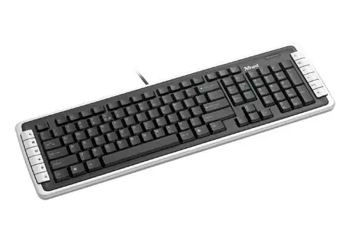 Trust Slimline Keyboard KB-1350D DE 15452