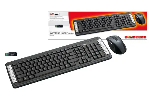 Trust Wireless Laser Deskset DS-4400D DS-4400D WIRELESS LA