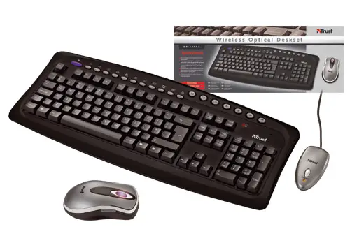 Trust Wireless Optical Deskset 3100A 14278