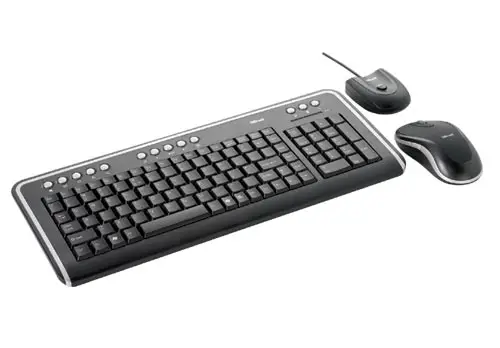 Trust Wireless Optical Slimline Deskset DS-3200 ES 14632