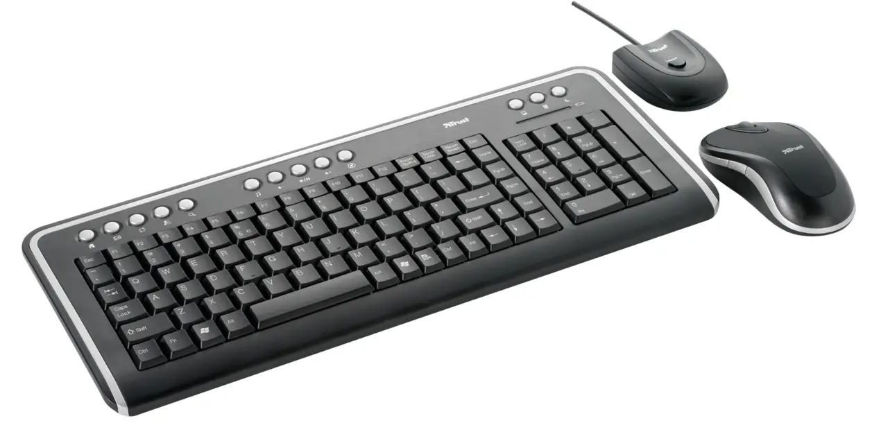 Trust Wireless Optical Slimline Deskset DS-3200 14627