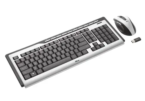 Trust Wireless Slimline Media Deskset DE 16366