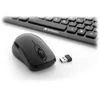 Verbatim Mini Wireless Slim Keyboard and Mouse 97472
