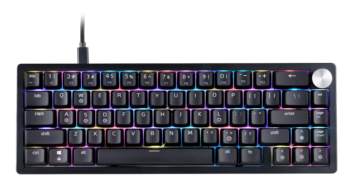 XPG SORCERER MINI klavye Oyun USB QWERTY İngilizce Siyah