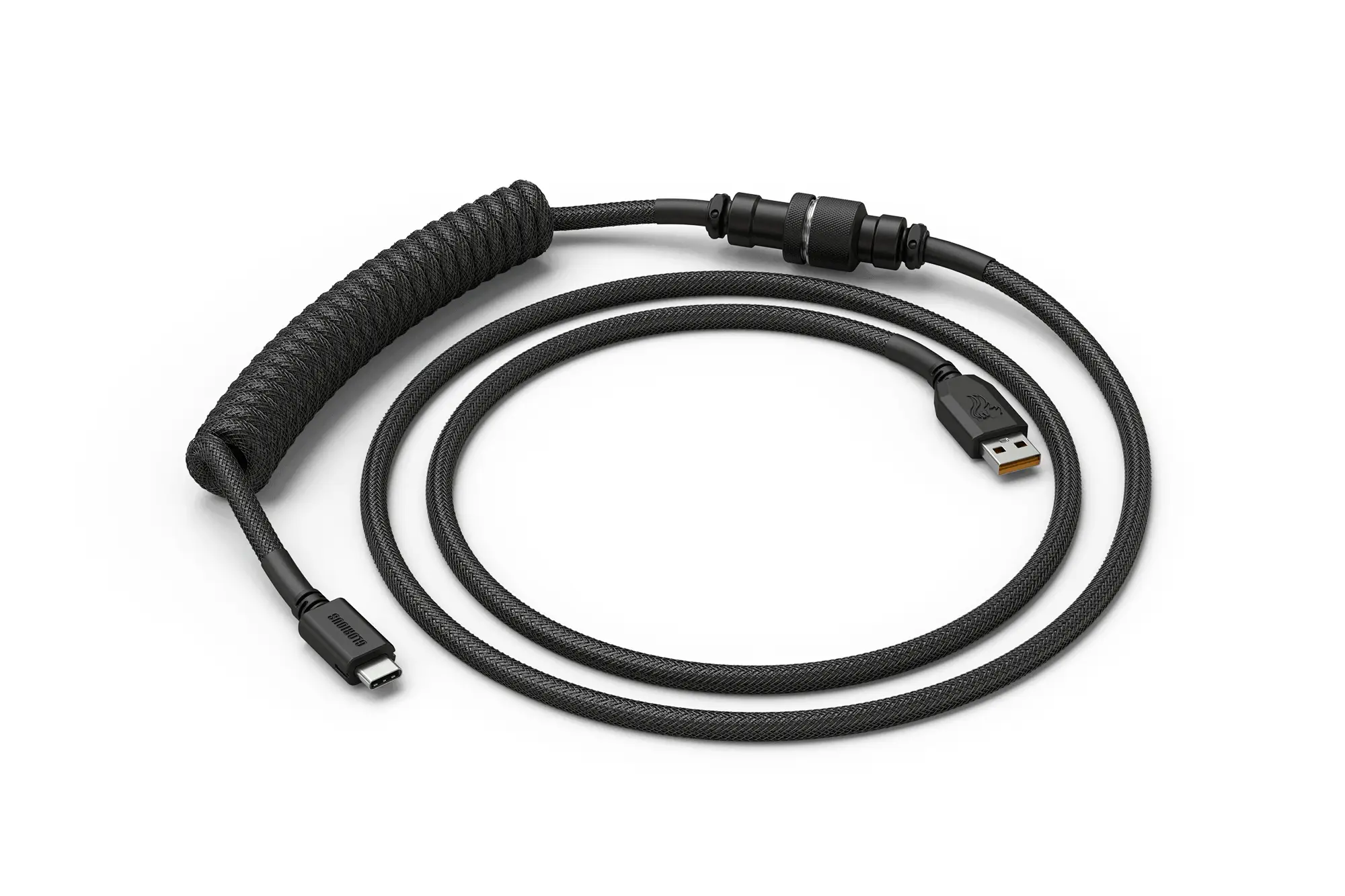Glorious Gaming Coiled GLO-CBL-COIL-BLACK