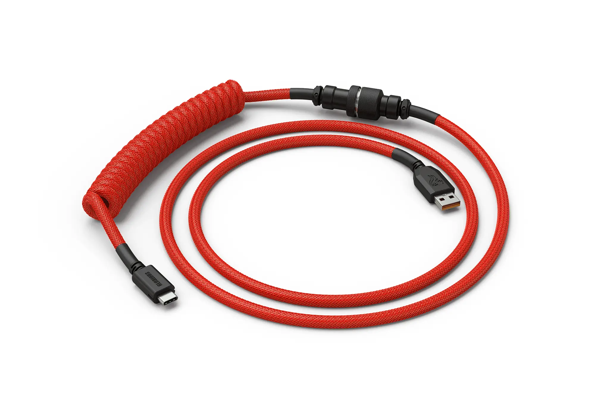 Glorious Gaming Coiled GLO-CBL-COIL-RED