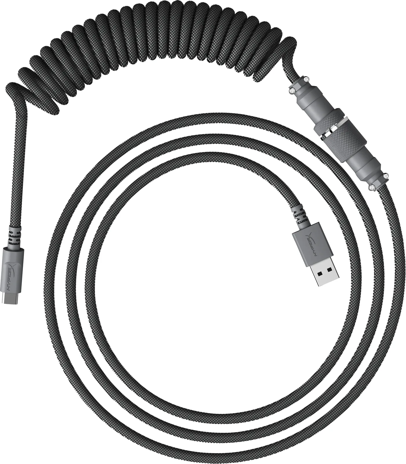 HyperX USB-C Spiral Kablo Gri 6J678AA