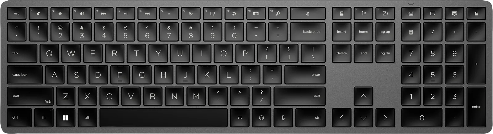 HP 975 Dual-Mode Wireless Keyboard (3Z726AA) + 635 Multi-Device Wireless Mouse (1D0K2AA) + Renew Executive 16-inch Laptop Bag (6B8Y2AA) B3Z726AA02