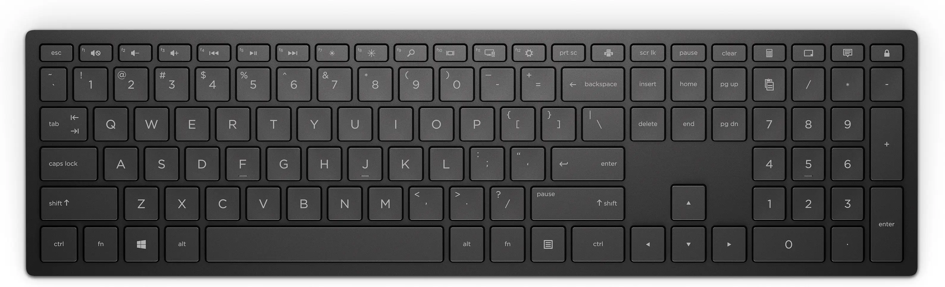 HP Pavilion Kablosuz Klavye 600 Siyah 4CE98AA#AC3