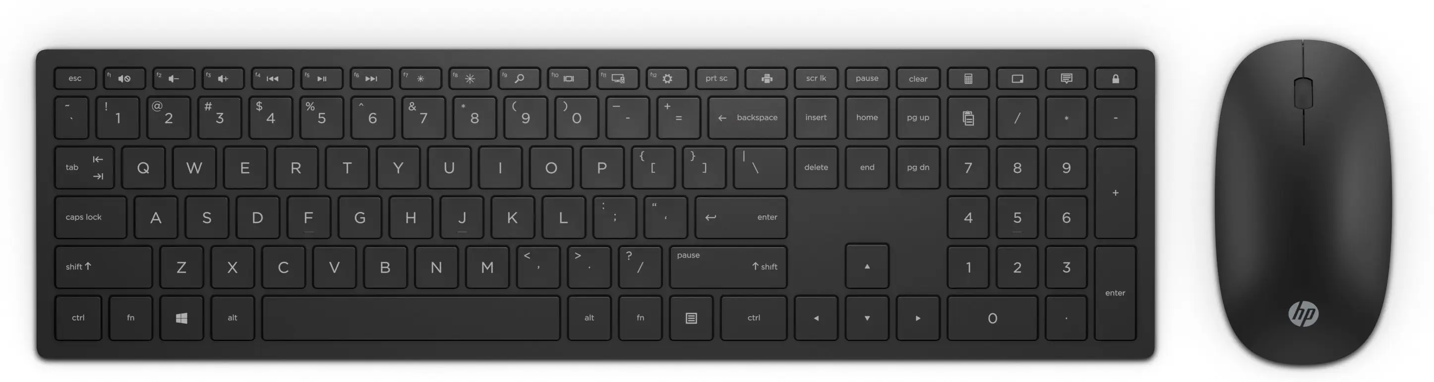 HP Pavilion Kablosuz Klavye ve Fare 800 (Siyah) 4CE99AA#AC3