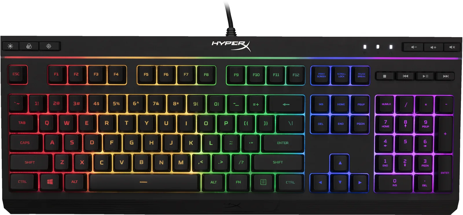 HyperX لوحة مفاتيح الألعاب HyperX Alloy Core 2 RGB 7P2C9AA