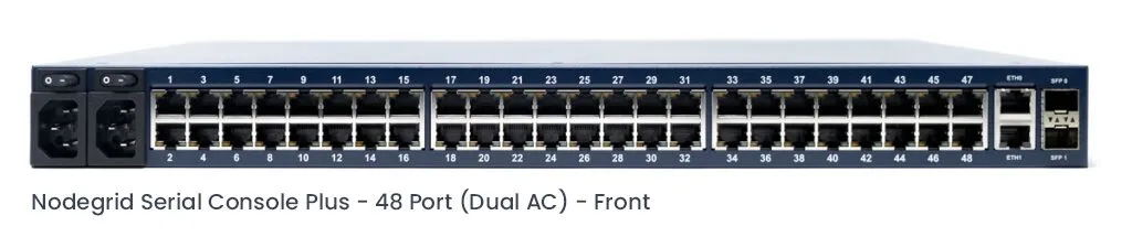 ZPE Nodegrid Serial Console Plus -NSCP-T48R-STND-DAC-W5 ZPE-NSCP-T48R-STND-DAC-W5