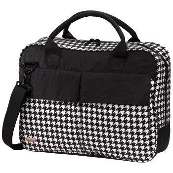Hama Notebook Bag "Fashion Trend Sherp", black/white 00023488