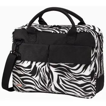 Hama Notebook Bag "Fashion Trend Zebra", 15.4", black/white 00023487
