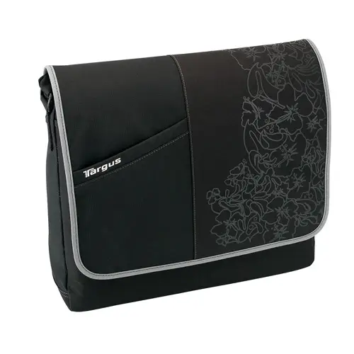Targus Laptop Messenger – Black Floral TSM07201EUP