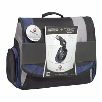 Targus Notebook Messenger & Retractable 4-way Scrolling Mouse BEU3042P
