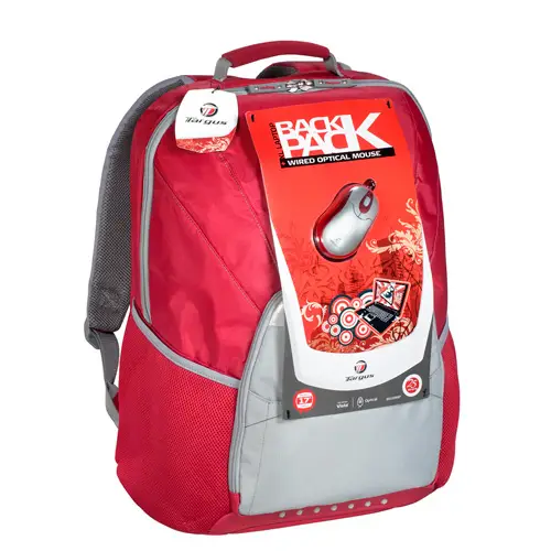 Targus XL Laptop Backpack & Wired Optical Mouse BEU3069P