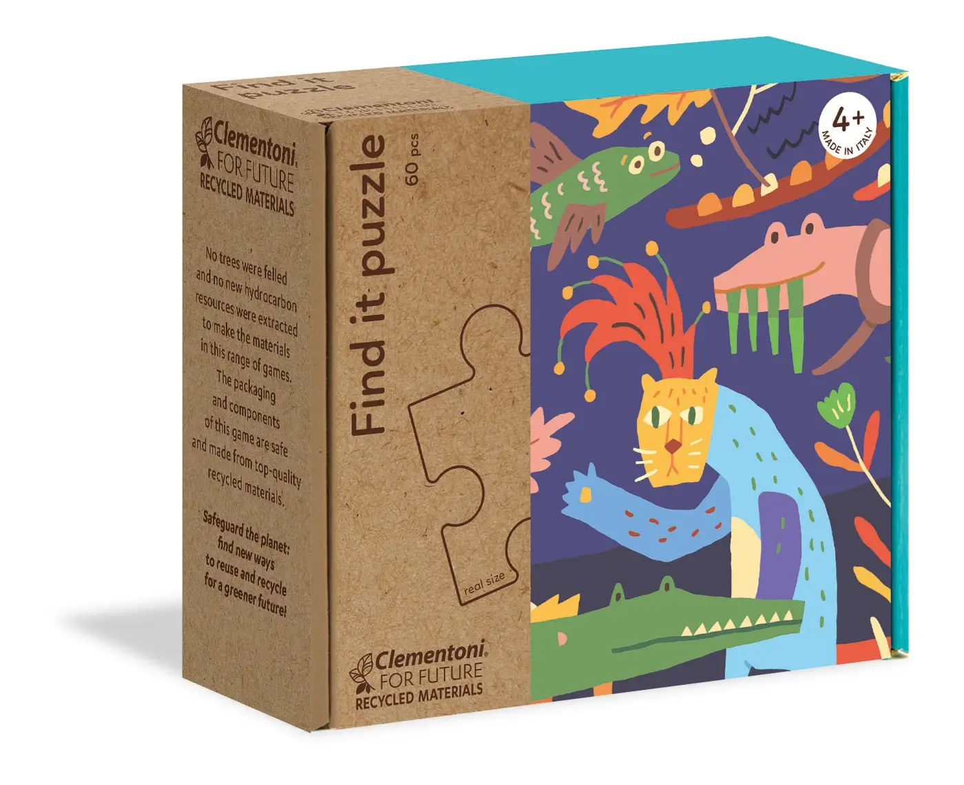 Clementoni Find it puzzle - Bungle in the jungle 16221