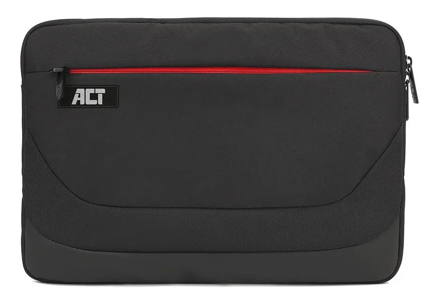 ACT AC8580 laptop çantası & kılıfı 35,8 cm (14.1") Fermuarlı kılıf Siyah