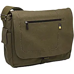 Case Logic Artist Series Canvas Messenger Bag CSAM-15 GREEN