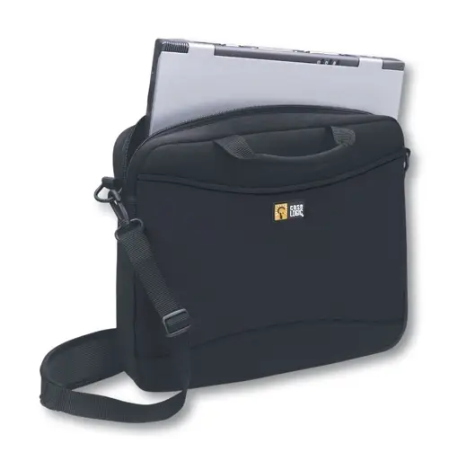 Case Logic Black Neoprene Laptop Shuttle Case 15.4" NCLE4K