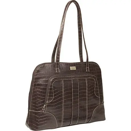 Case Logic London Crocodile Embossed Notebook Tote WWD10121BLK