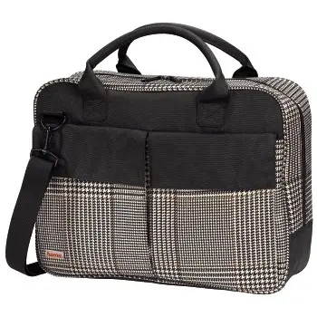 Hama Notebook Bag "Fashion Trend Sherp", black/beige 00023485