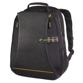 Hama Notebook Rucksack "Dublin", 15.4", black/orange 00023869