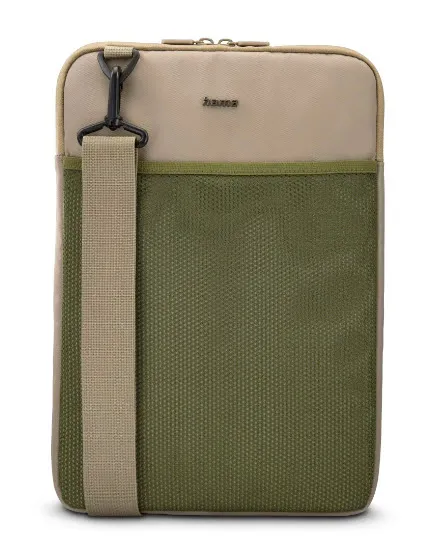Hama To Go 30,7 cm (12.1") Fermuarlı kılıf Bej, Yeşil