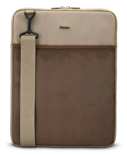 Hama To Go 41,1 cm (16.2") Fermuarlı kılıf Bej, Kahverengi