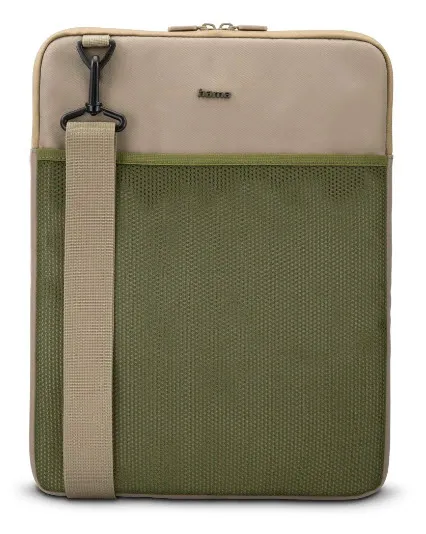 Hama To Go 41,1 cm (16.2") Fermuarlı kılıf Bej, Yeşil