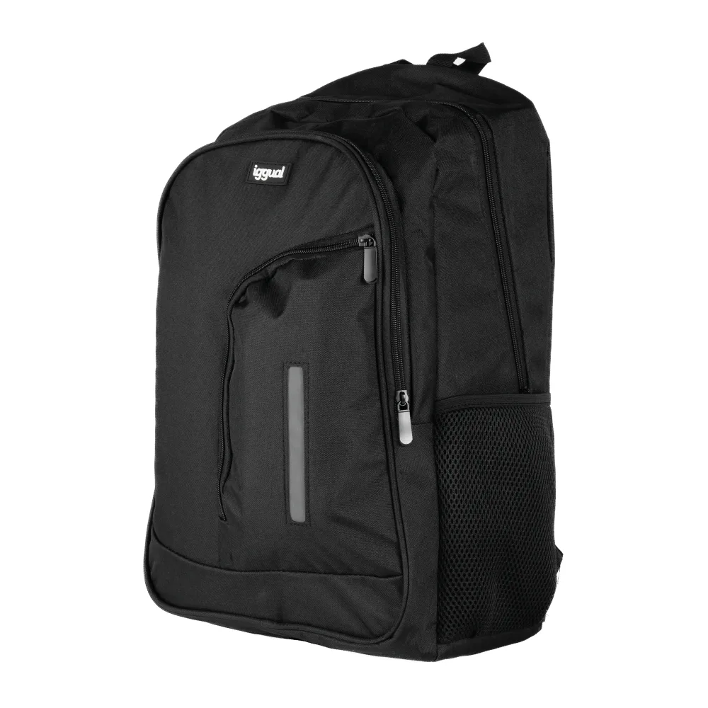iggual IGG319130 laptop çantası & kılıfı 39,6 cm (15.6") Sırt çantası Siyah