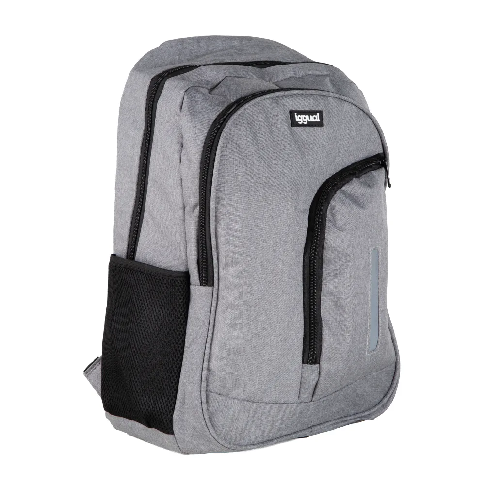 iggual IGG319147 laptop çantası & kılıfı 39,6 cm (15.6") Sırt çantası Gri