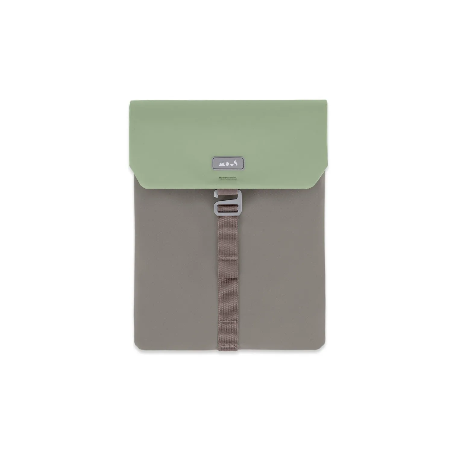 Mous LEM-A0908-GREPOL-14I-W1 laptop çantası & kılıfı 35,6 cm (14") Fermuarlı kılıf Yeşil