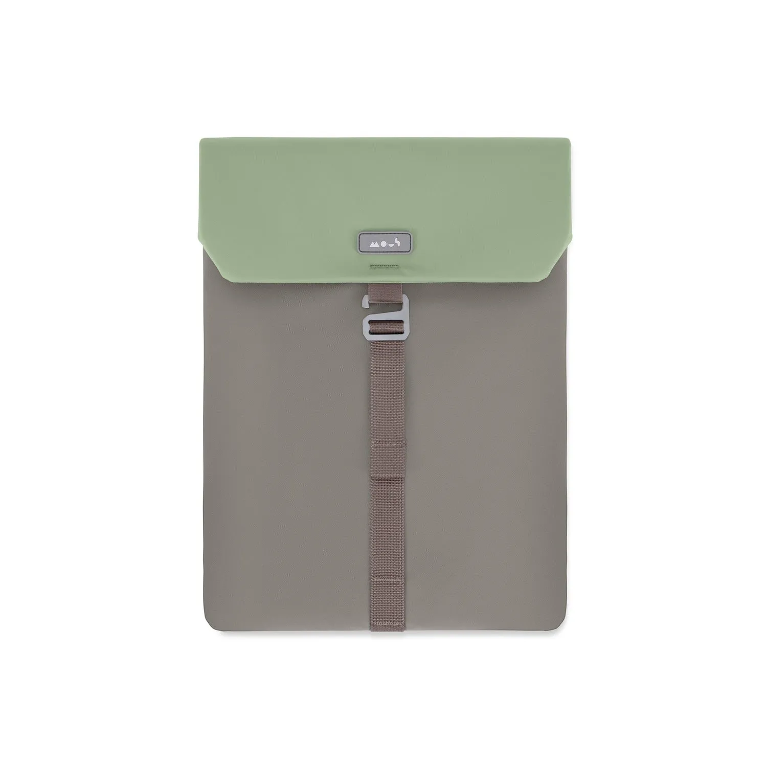 Mous LEM-A0909-GREPOL-16I-W1 laptop çantası & kılıfı 40,6 cm (16") Fermuarlı kılıf Yeşil