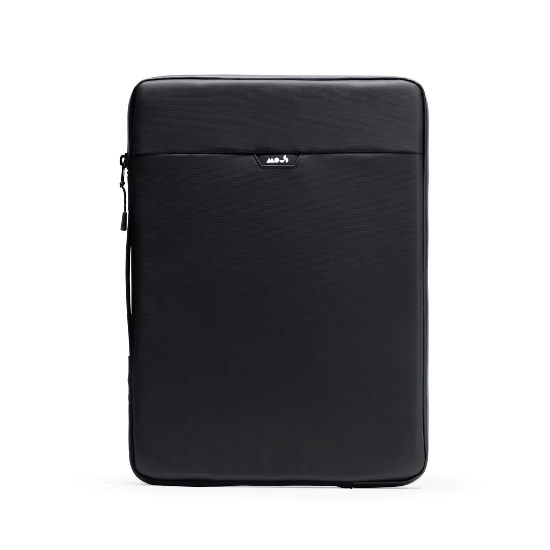 Mous MAC-A0666-BLKNYL-16I-W1 laptop çantası & kılıfı 40,6 cm (16") Fermuarlı kılıf Siyah