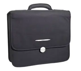 Techair Polyester Briefcase Black 15.4" TBN20