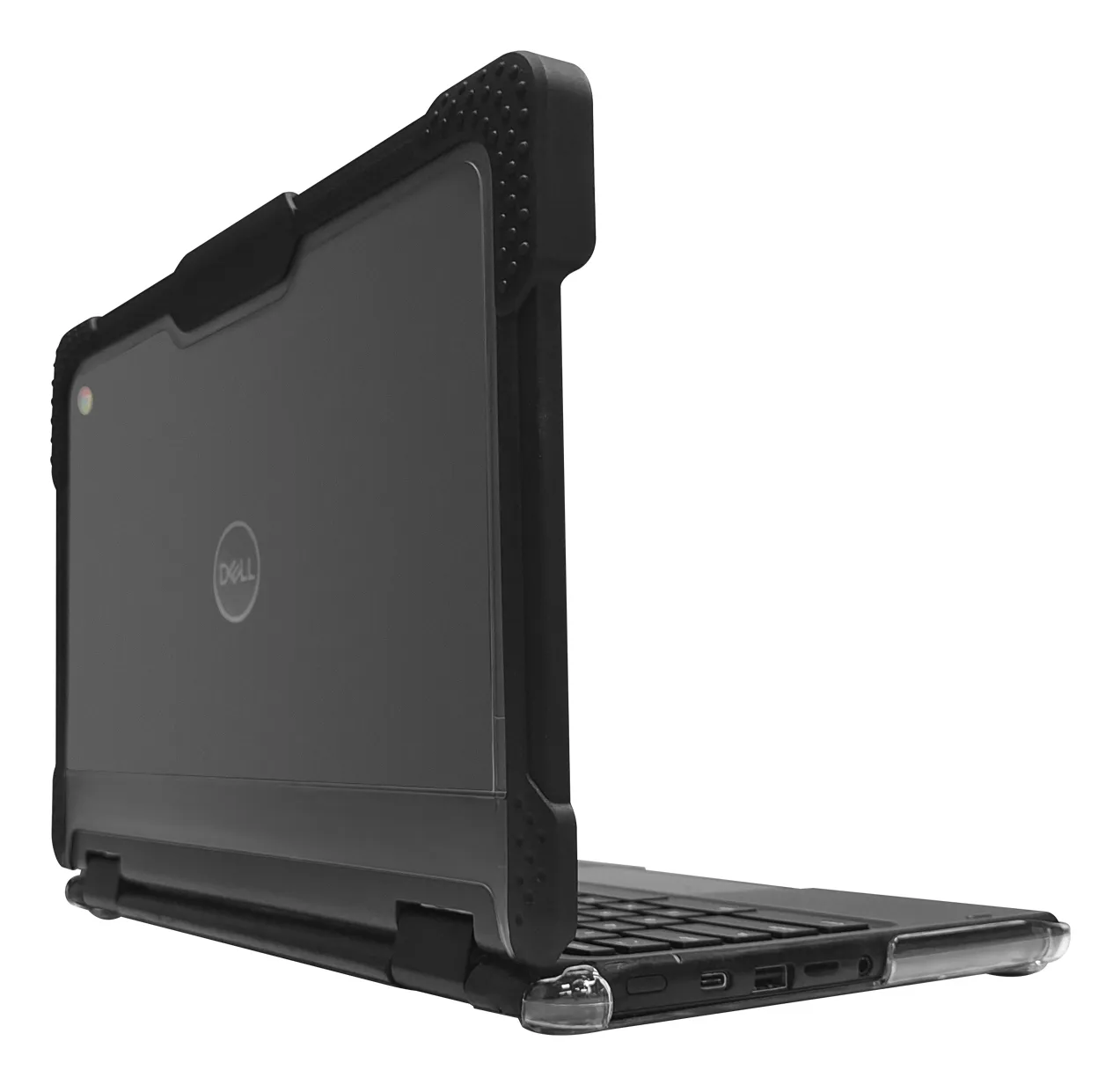 Techair TACHS008 laptop çantası & kılıfı 29,5 cm (11.6") Hardshell gövde Siyah, Transparan