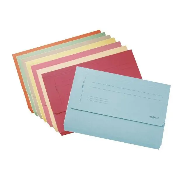 Esselte Pocket-file Folio Blue 15843