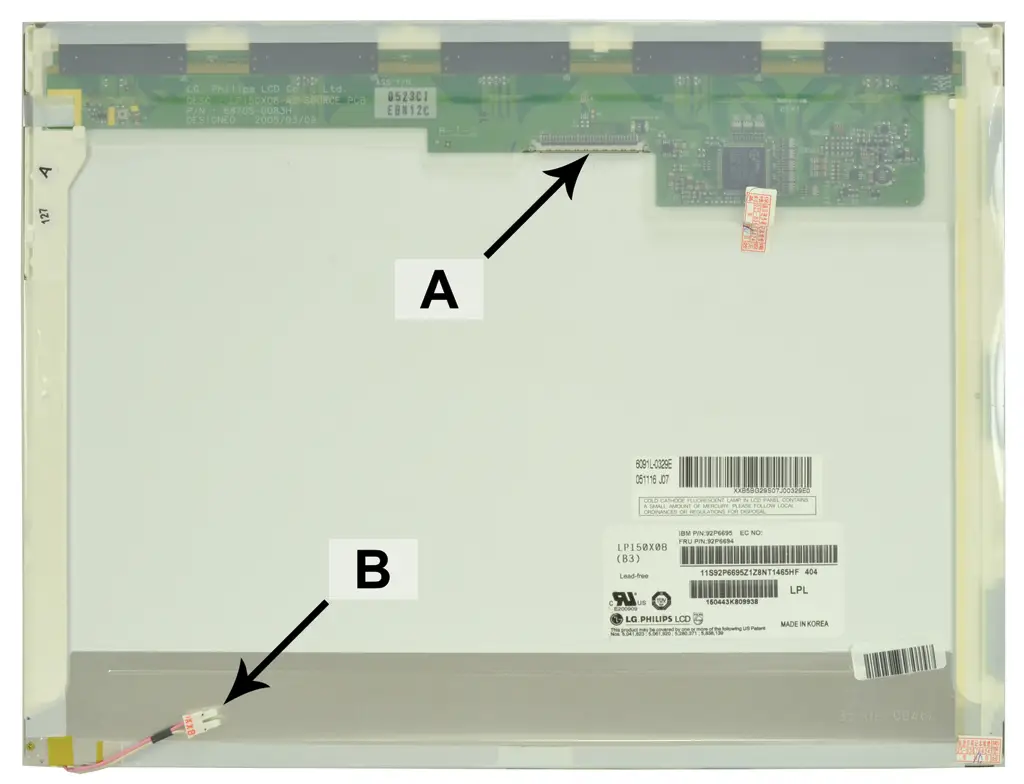 2-Power 15.0 XGA 1024x768 CCFL1 Matte Screen SCR0129B