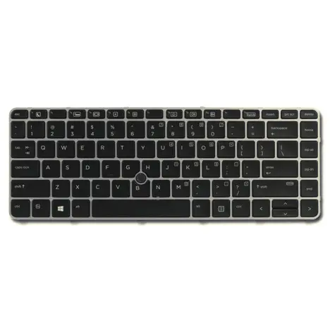HP Backlit keyboard assembly (Belgium) 836308-A41