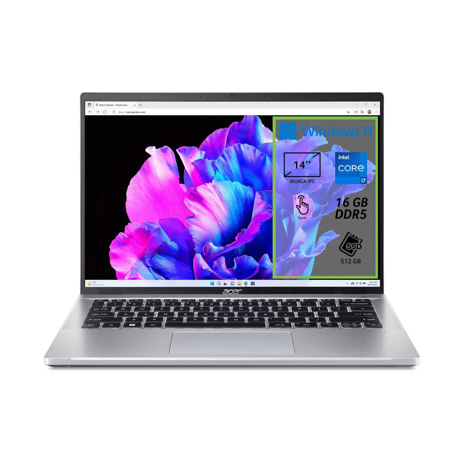 Acer Swift SFG14-71T-70HC NX.KF5ET.002