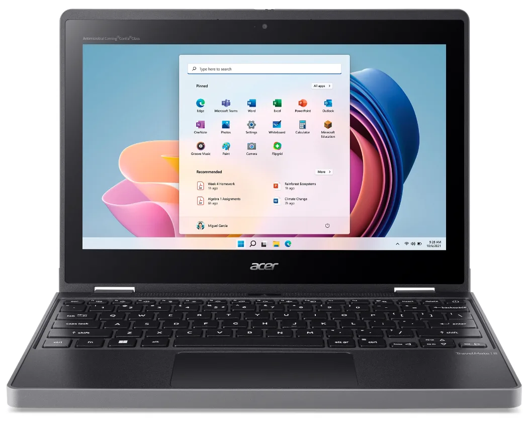 Acer TravelMate SPIN 11 TMB311RN-33- C9ES NX.VYQET.002
