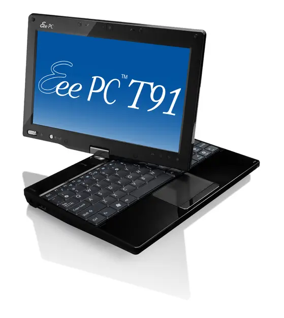 ASUS Eee PC T91 90OA11B42111N3IE10VQ T91-BLK014X-BE