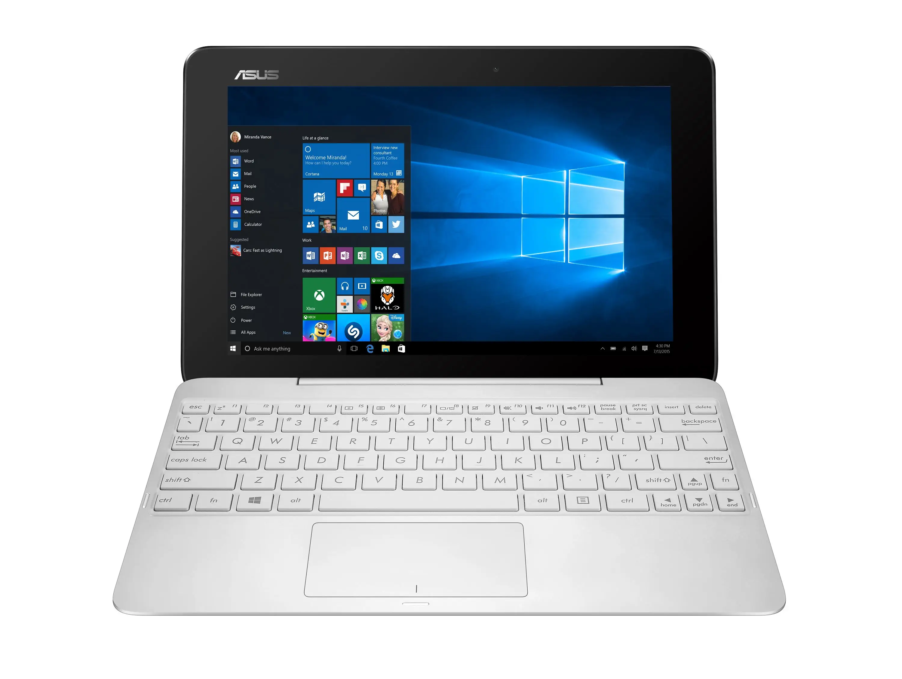 ASUS Book Transformer T100HA-FU004T 90NB074B-M04480