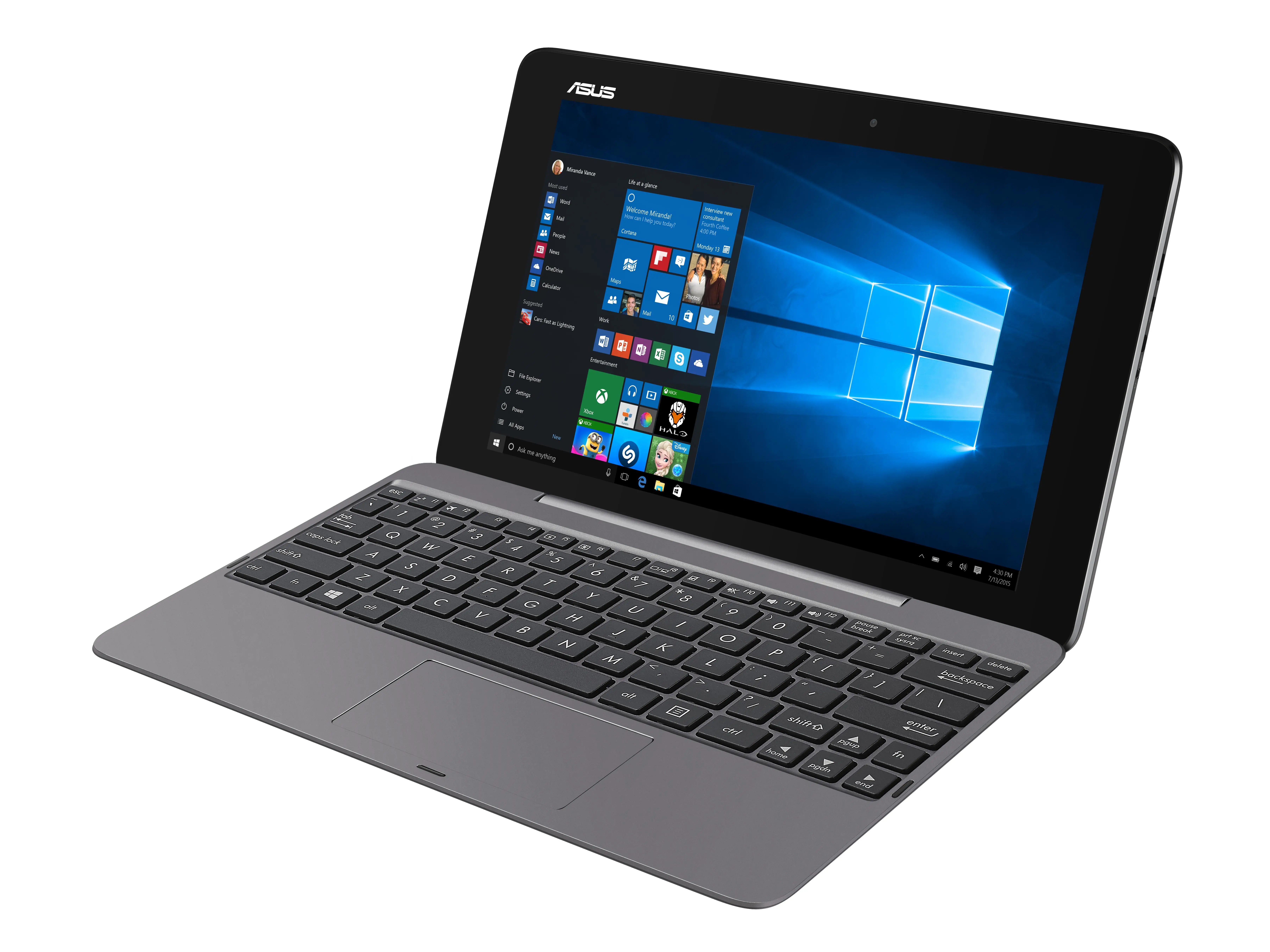 ASUS Book Transformer T100HA-GRAY